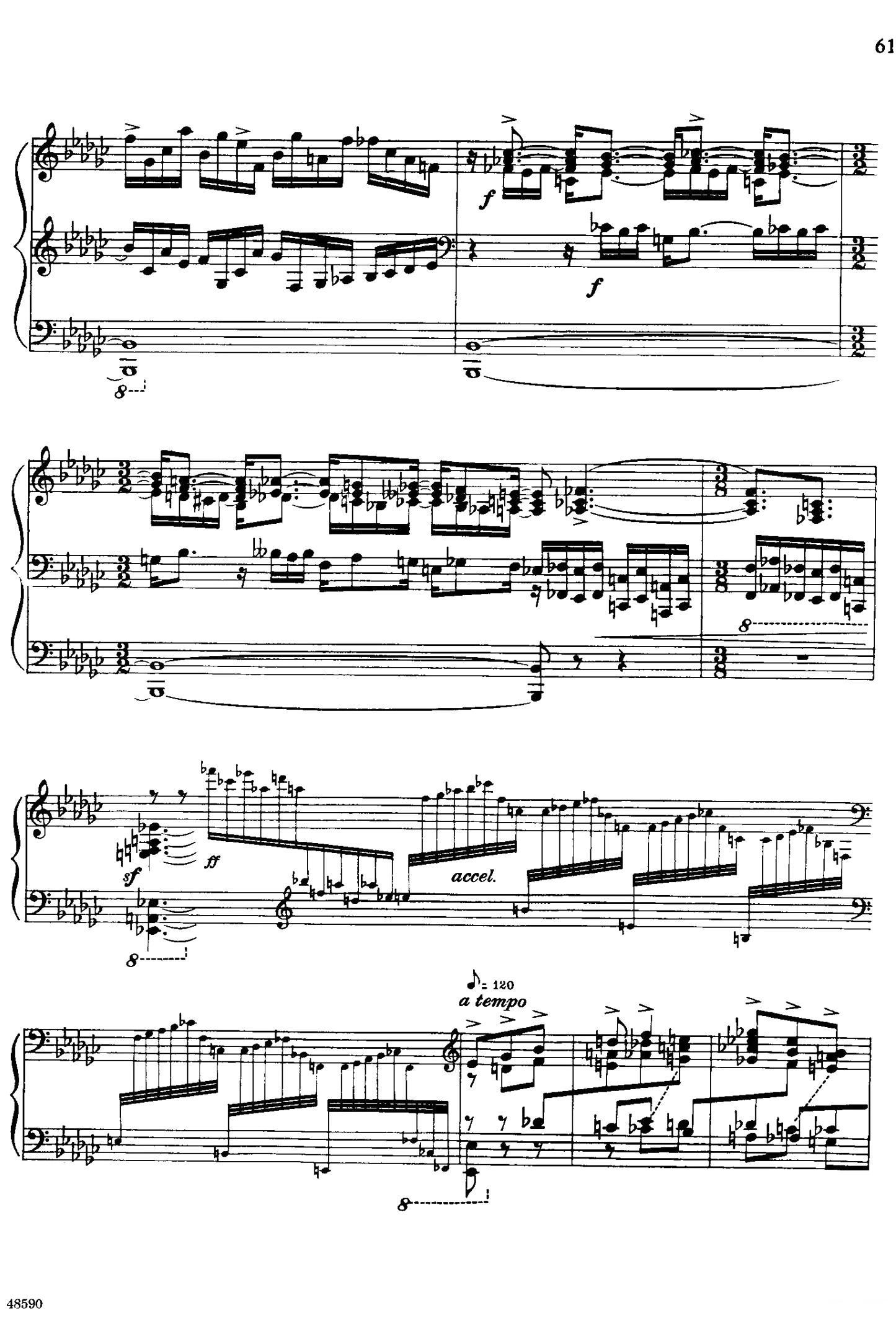 降e小调钢琴奏鸣曲 Op.26 v.4钢琴曲谱（图12）