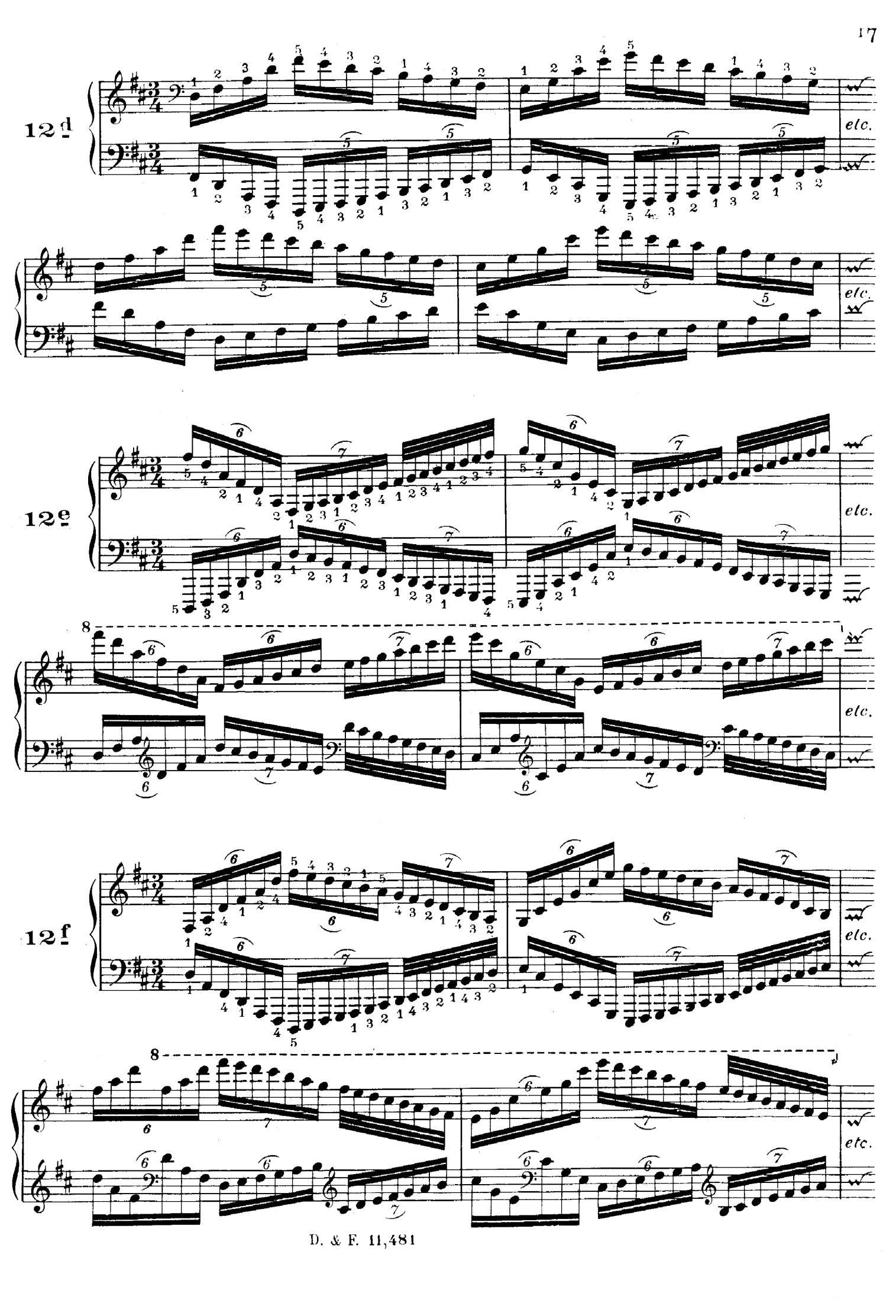 51 Exercises, WoO 6（51首钢琴练习 8—12）钢琴曲谱（图9）