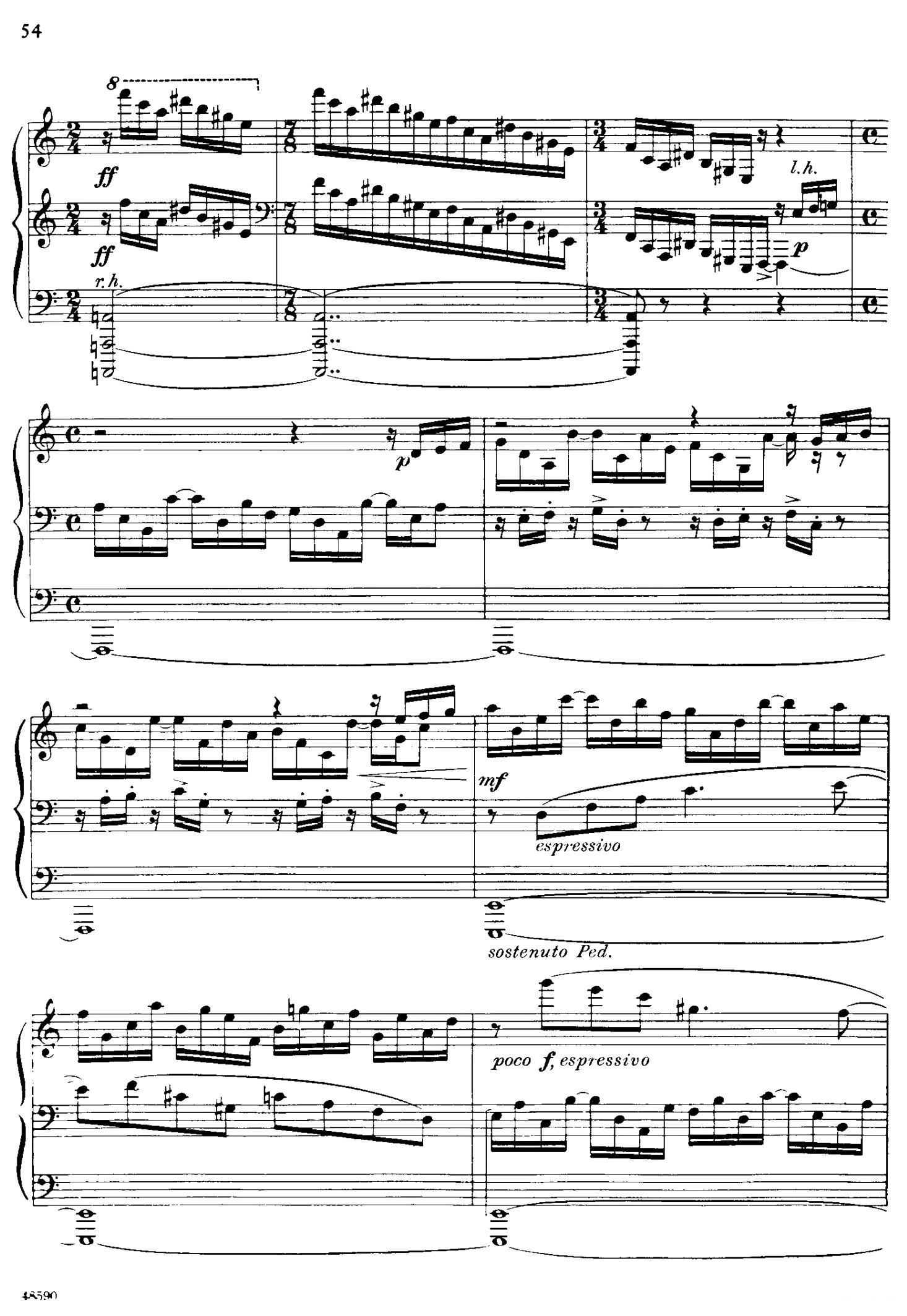 降e小调钢琴奏鸣曲 Op.26 v.4钢琴曲谱（图5）