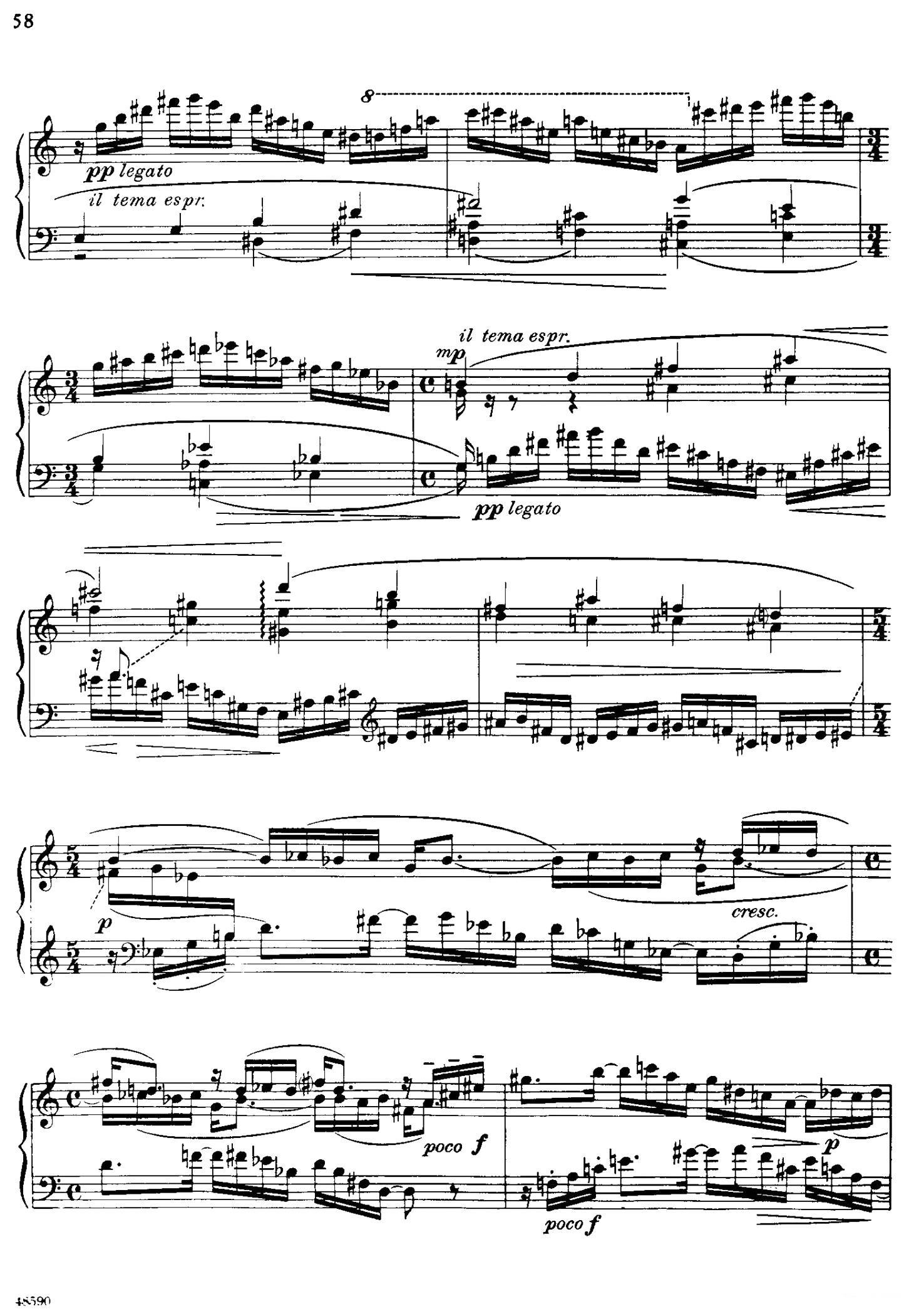 降e小调钢琴奏鸣曲 Op.26 v.4钢琴曲谱（图9）