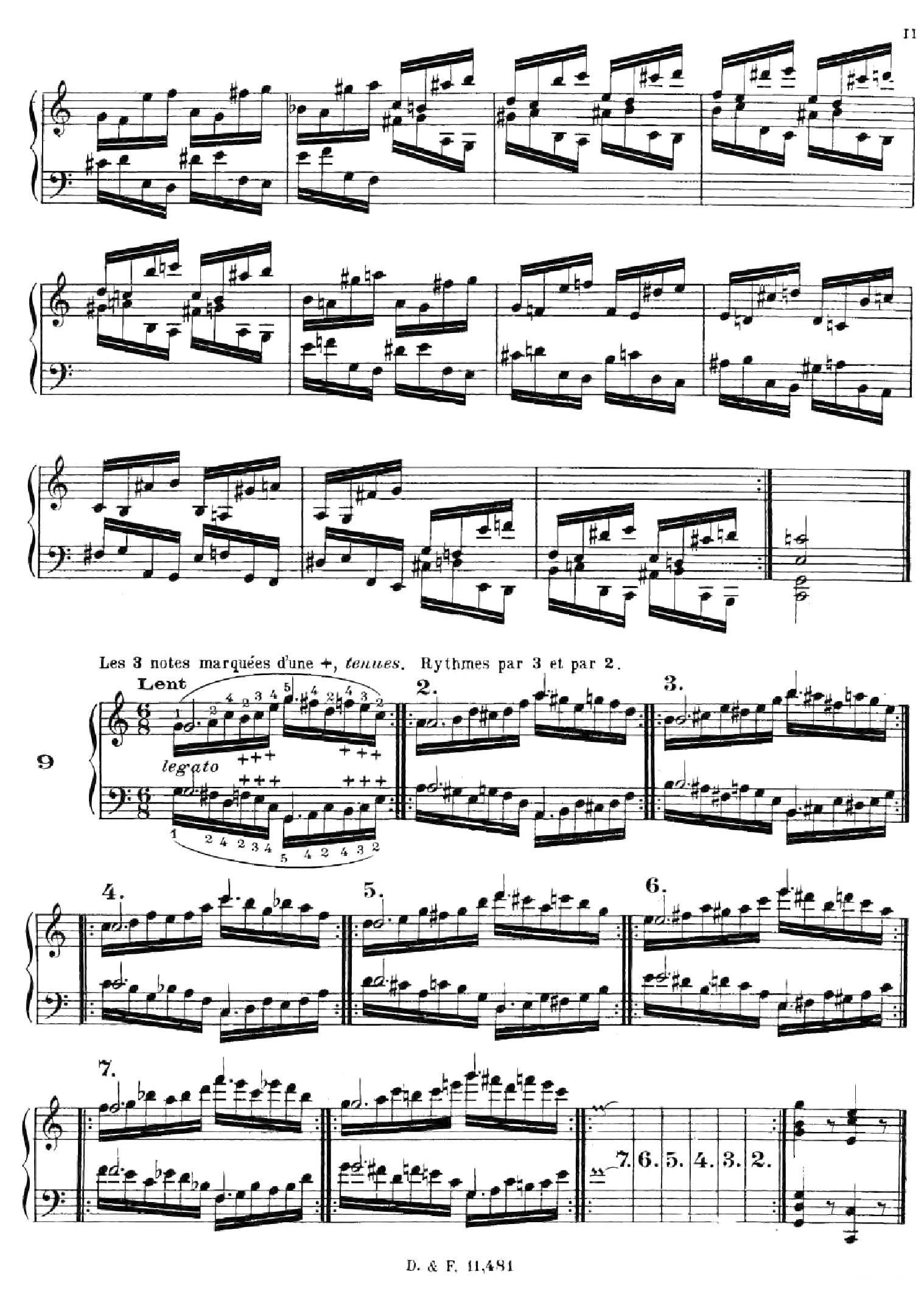 51 Exercises, WoO 6（51首钢琴练习 8—12）钢琴曲谱（图3）
