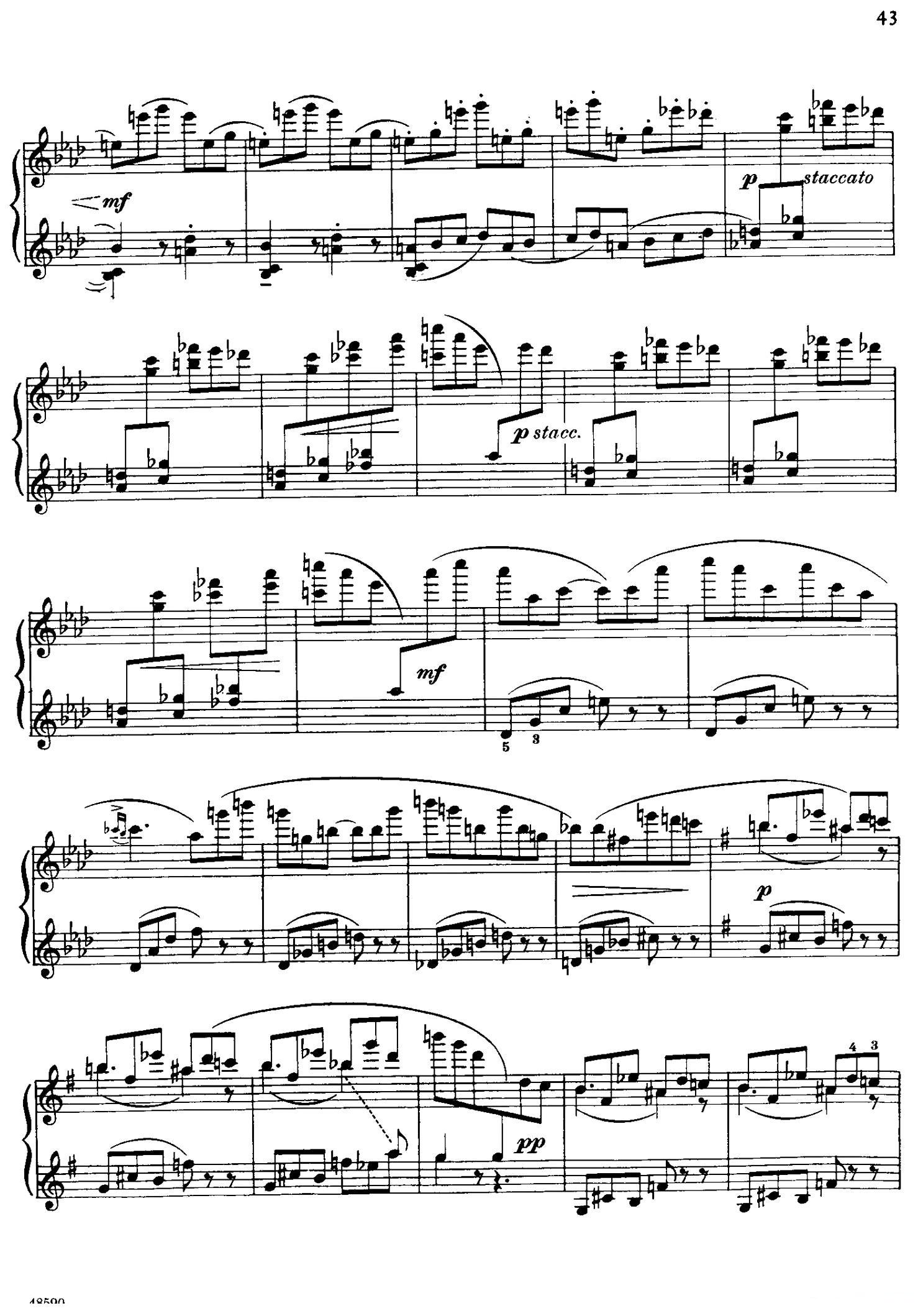 降e小调钢琴奏鸣曲 Op.26 v.2钢琴曲谱（图6）