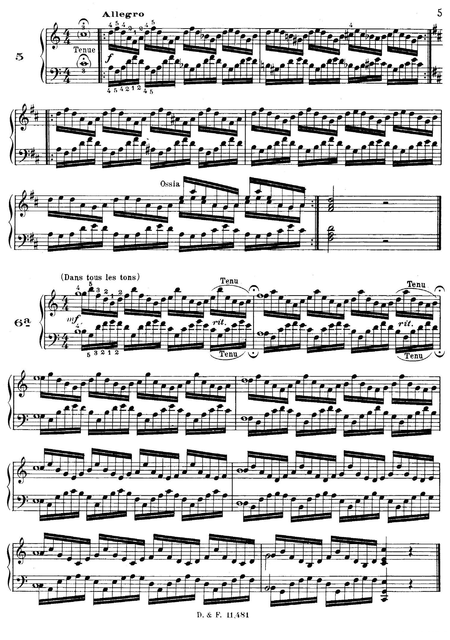 51 Exercises, WoO 6（51首钢琴练习 1—7）钢琴曲谱（图5）