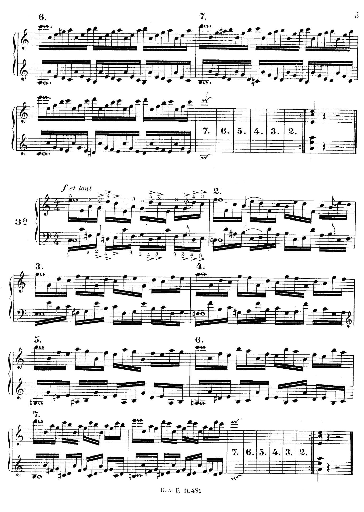 51 Exercises, WoO 6（51首钢琴练习 1—7）钢琴曲谱（图3）