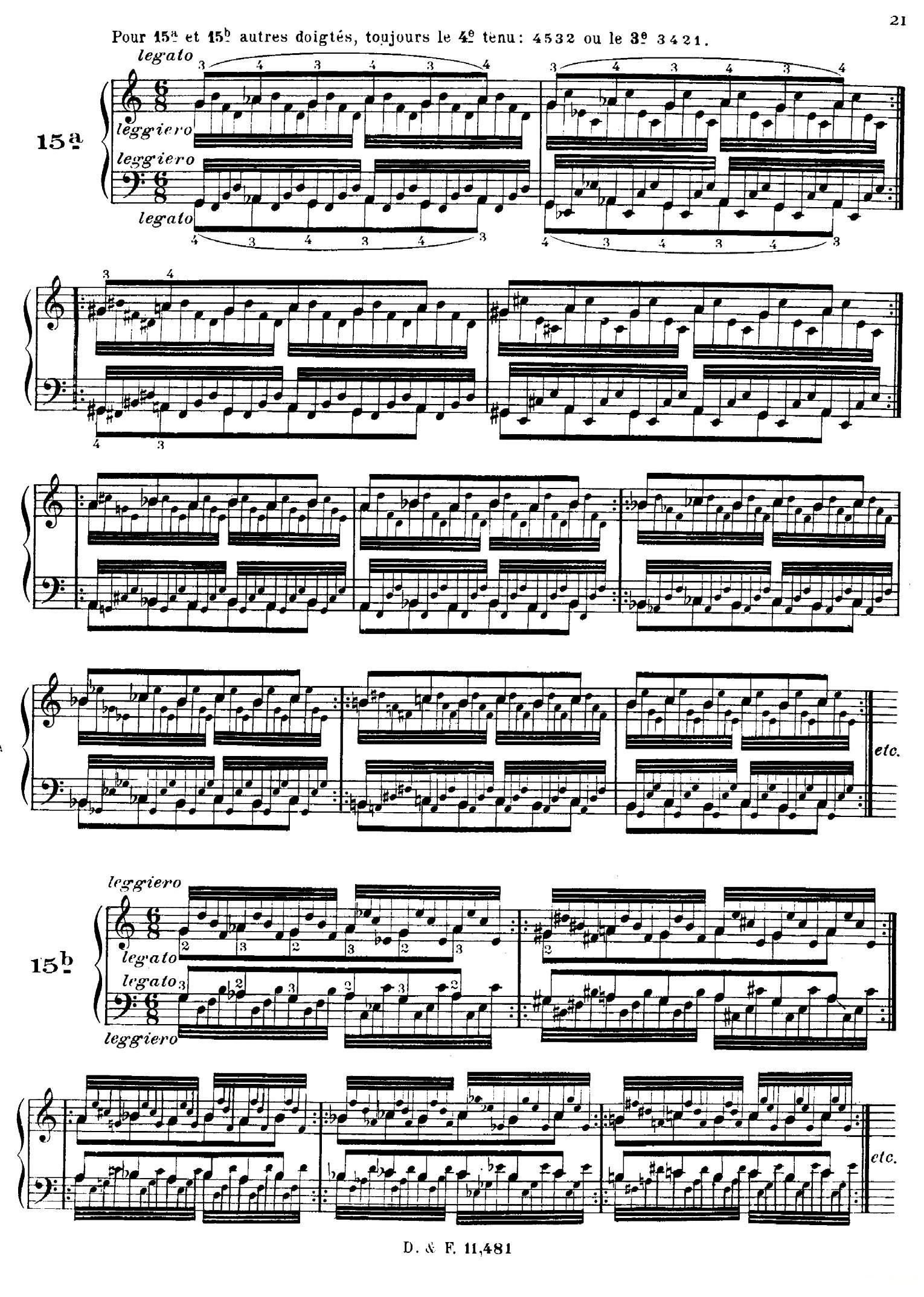 51 Exercises, WoO 6（51首钢琴练习 13—18）钢琴曲谱（图4）