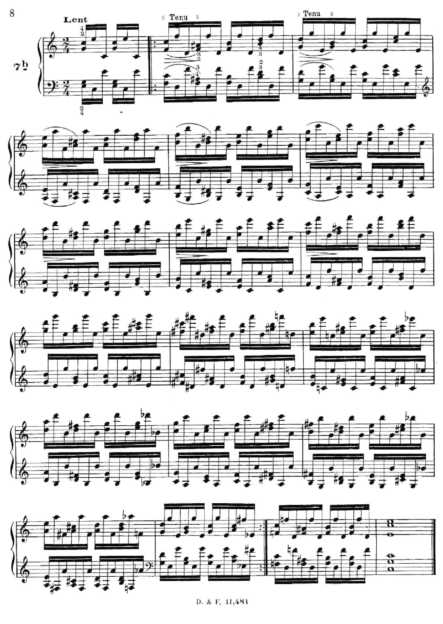 51 Exercises, WoO 6（51首钢琴练习 1—7）钢琴曲谱（图8）
