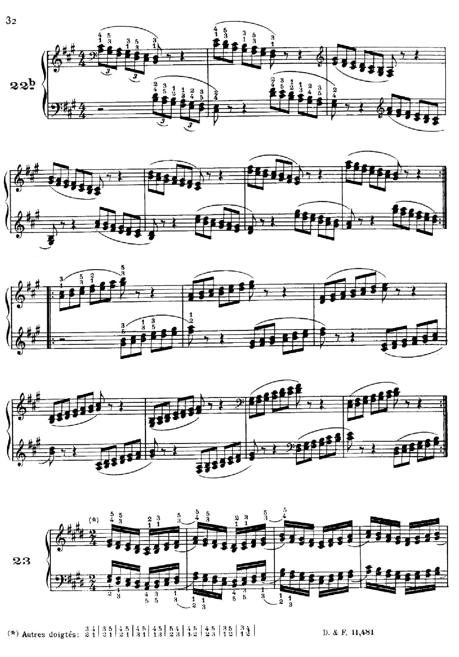 51 Exercises, WoO 6（51首钢琴练习 19—25）钢琴曲谱（图7）