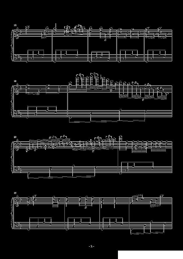 校歌变奏曲7钢琴曲谱（图2）
