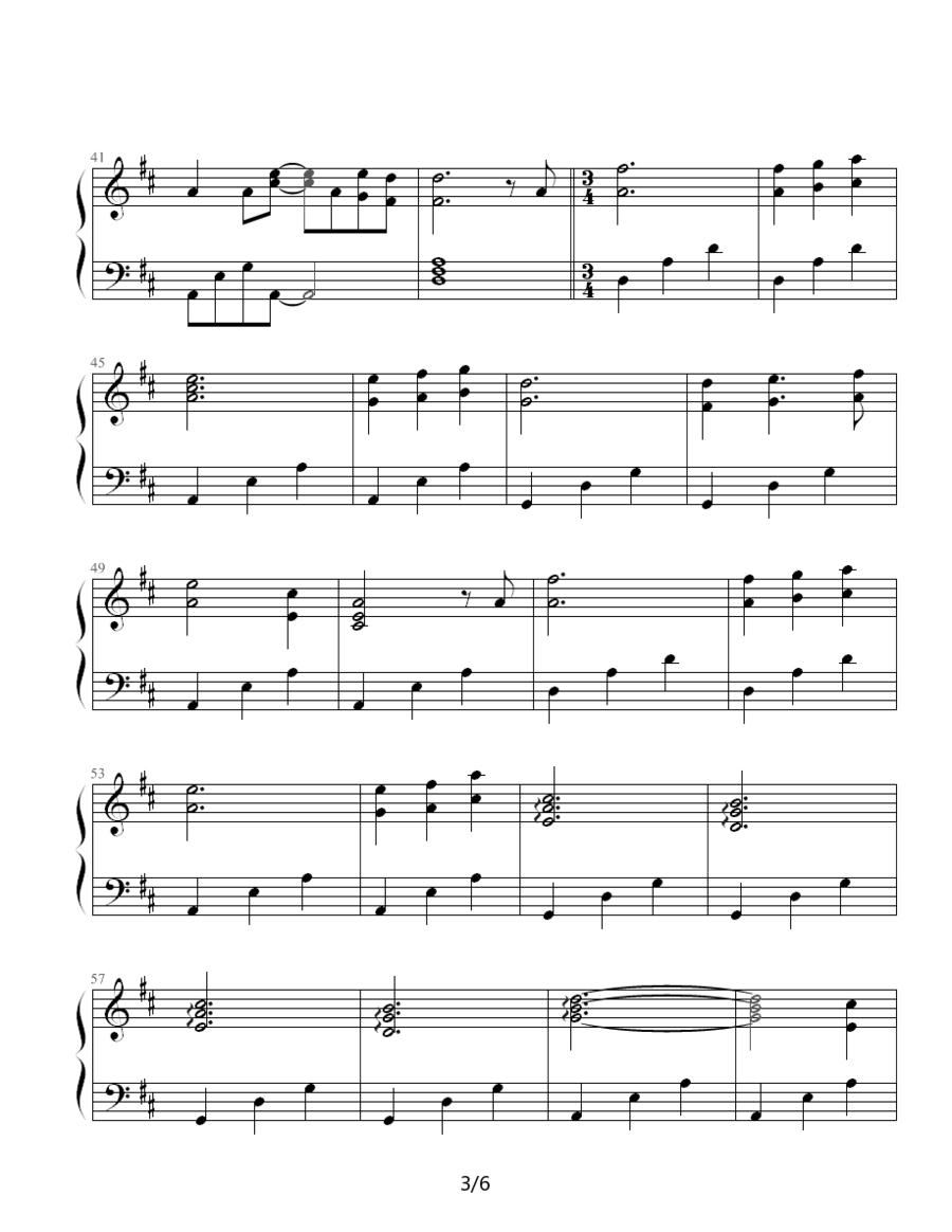 真爱（台湾偶像剧《王子变青蛙》片尾曲）钢琴曲谱（图3）