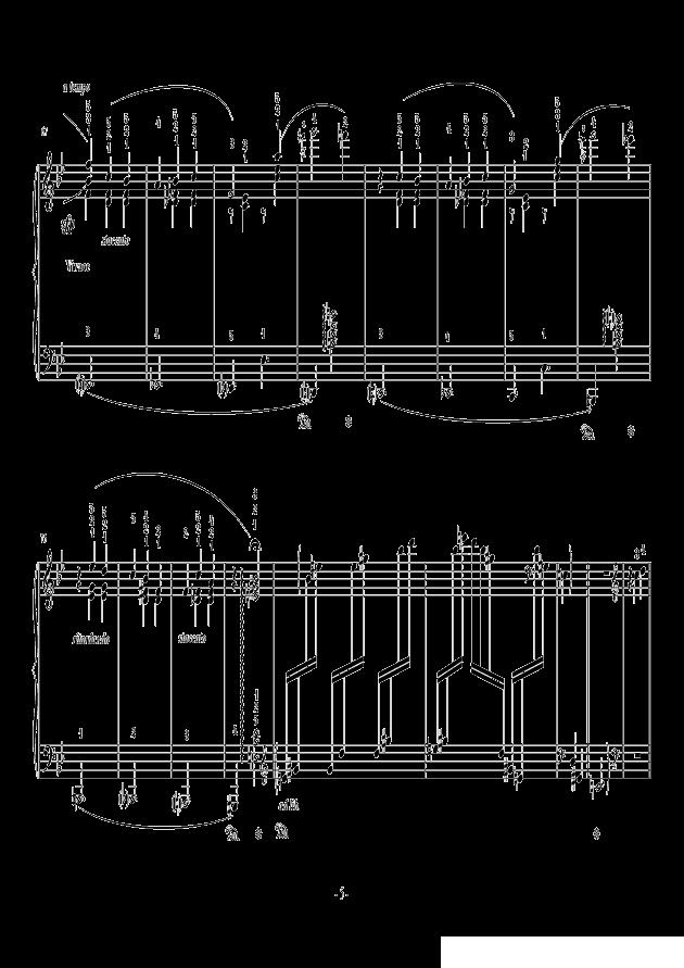 调律师的小华尔兹钢琴曲谱（图5）