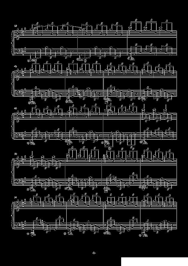 升f小调狂想曲钢琴曲谱（图3）
