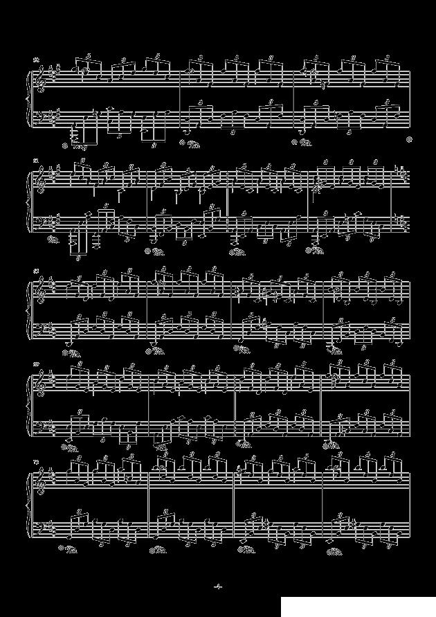 升f小调狂想曲钢琴曲谱（图4）