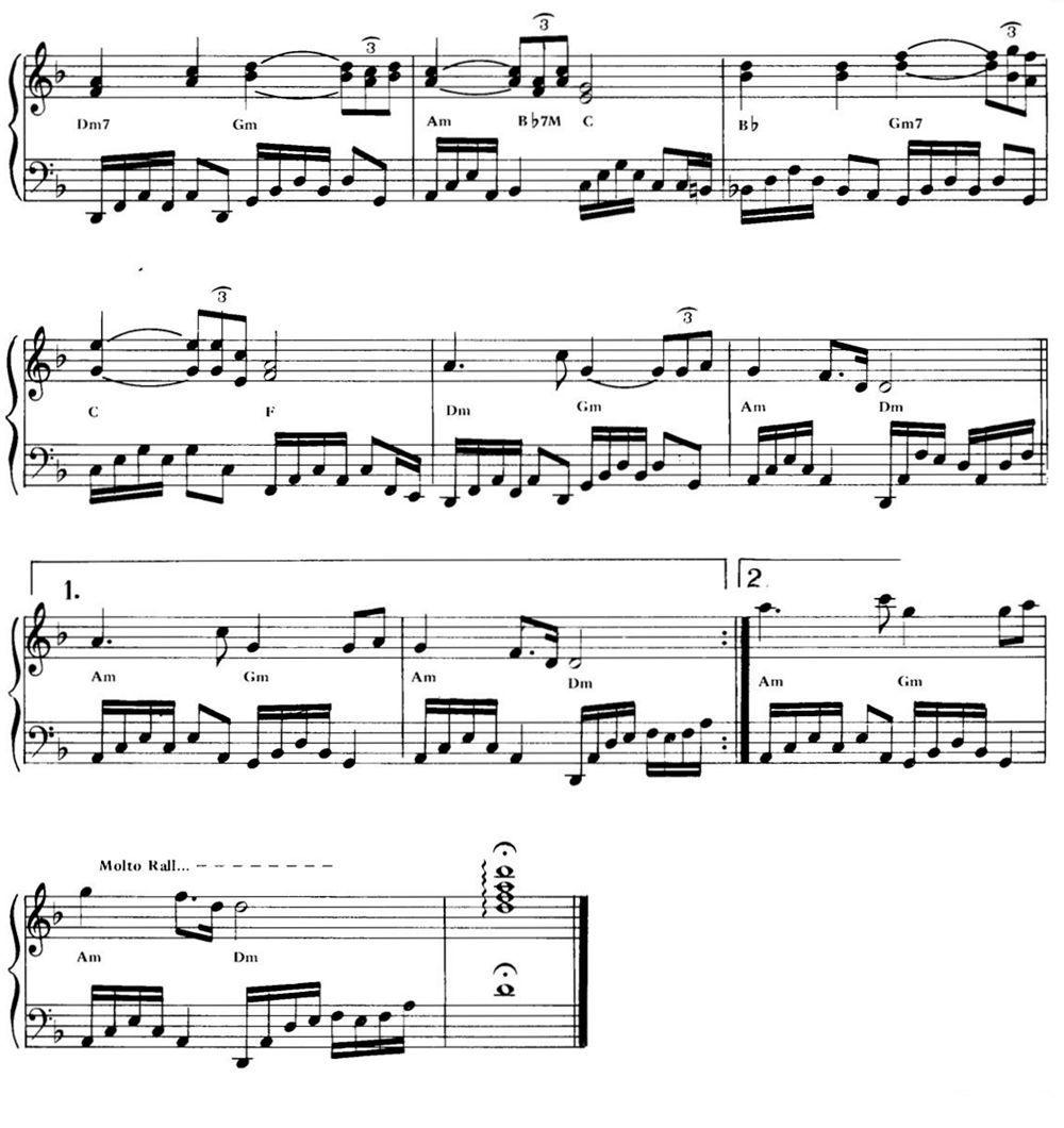 LE PREMIER CHAGRIN D＇ELSA钢琴曲谱（图2）