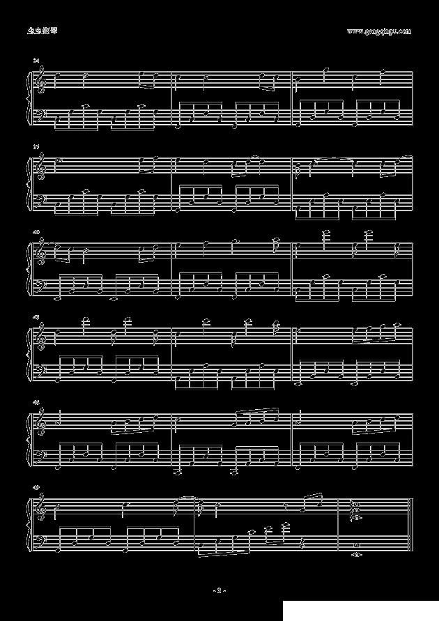 Just Enjoy钢琴曲谱（图3）