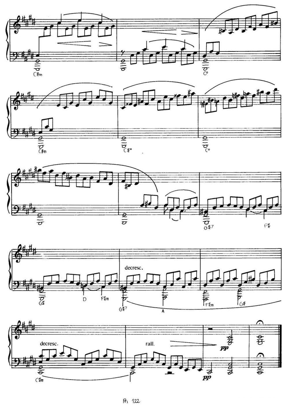 SONATE AU CLAIR DE LUNE钢琴曲谱（图3）
