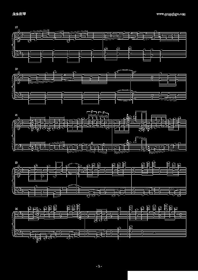 Toccata钢琴曲谱（图2）