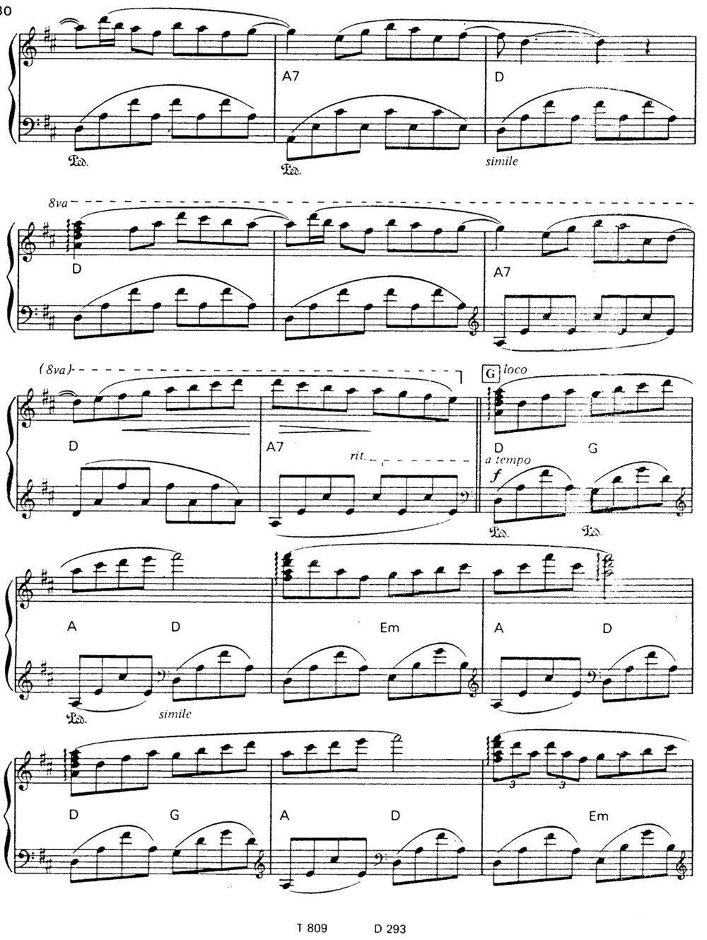LES PREMIERS SOURIRES DE VANESSA钢琴曲谱（图4）