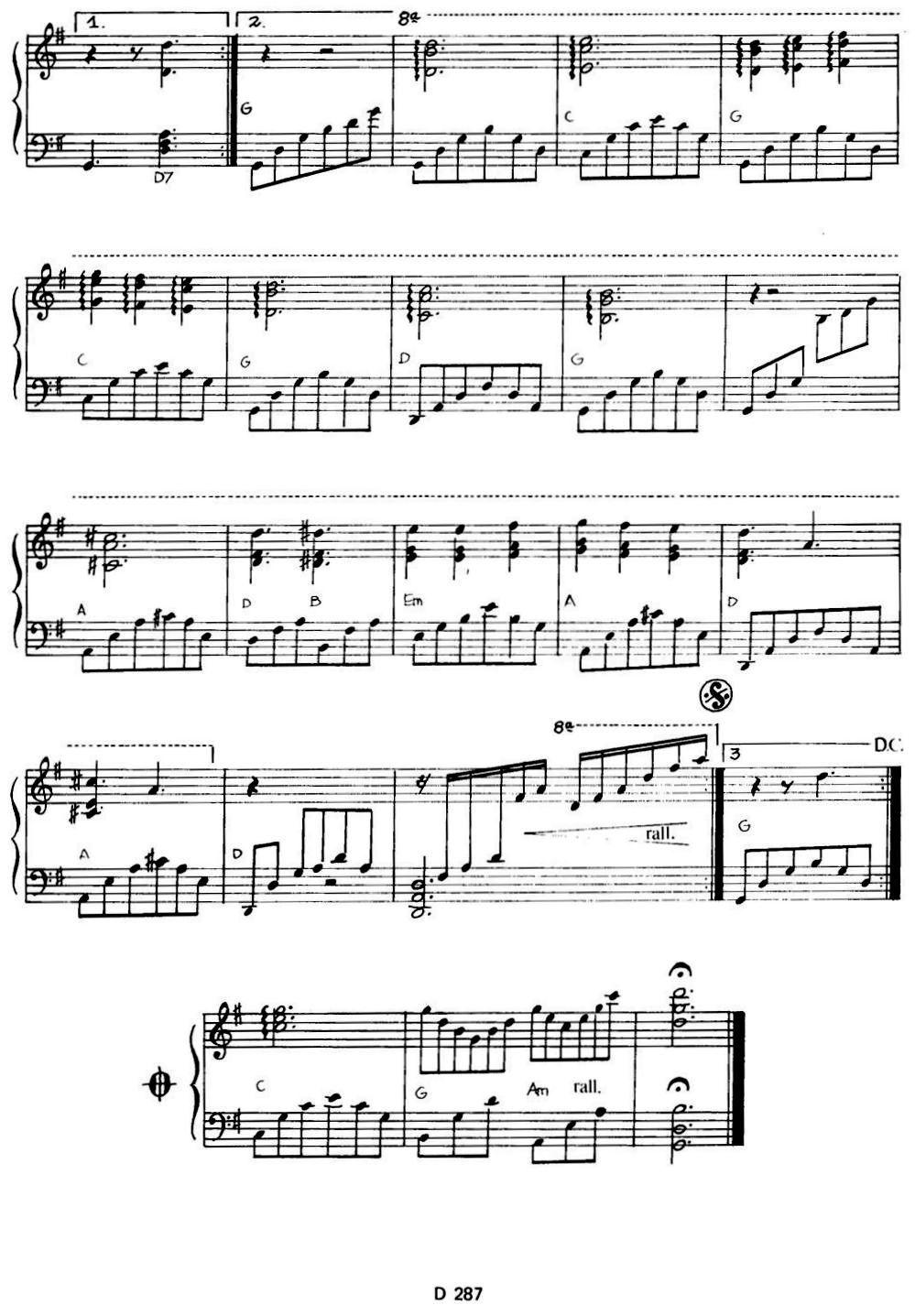 PLAISIR D＇AMOUR钢琴曲谱（图3）