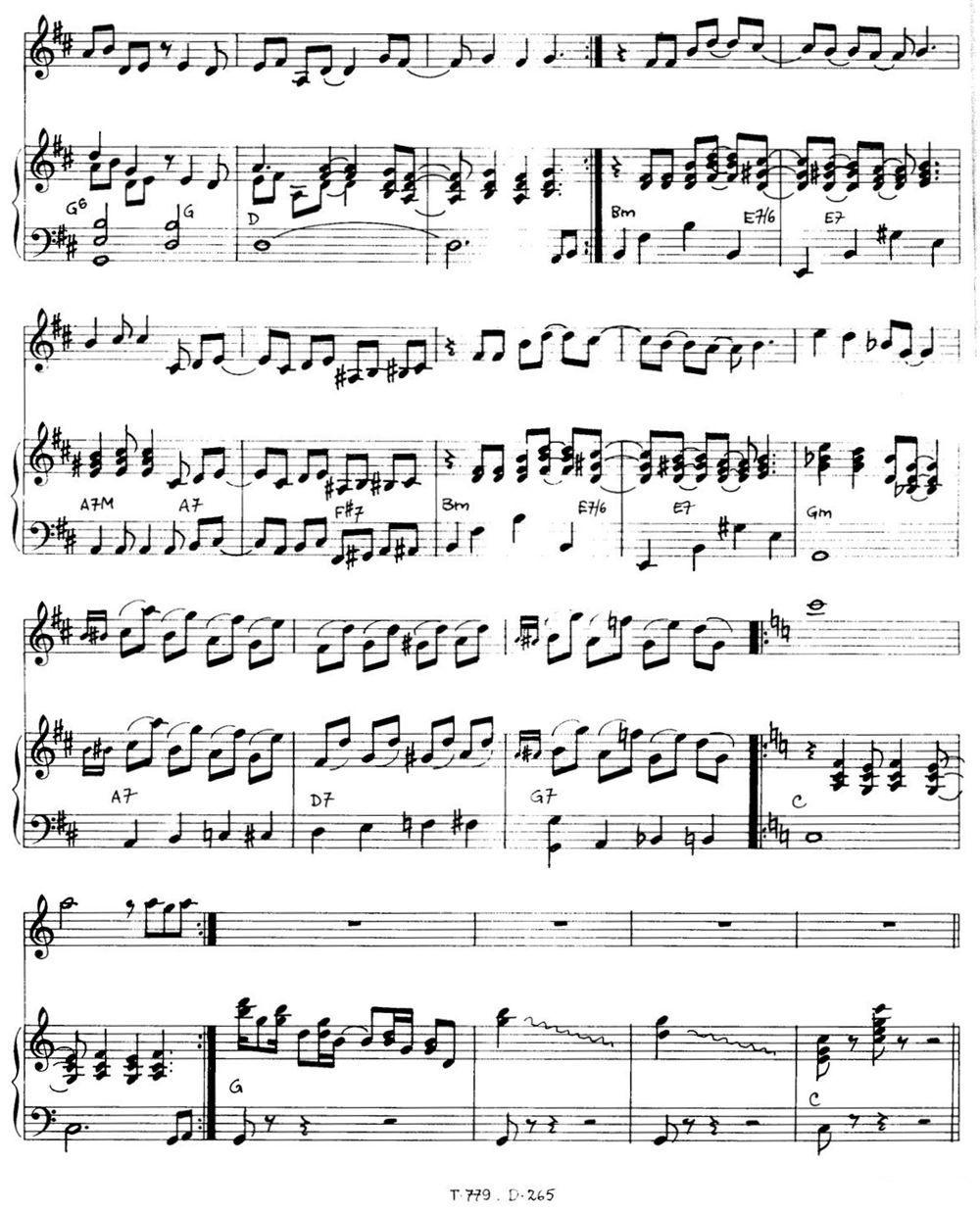 MELODIE DES SOUVENIRS钢琴曲谱（图3）
