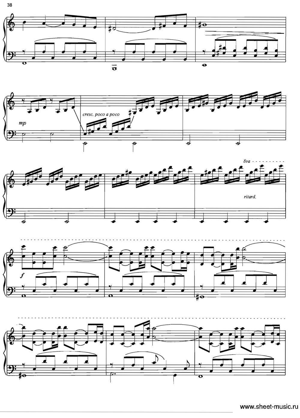 LOVE STORY钢琴曲谱（图3）