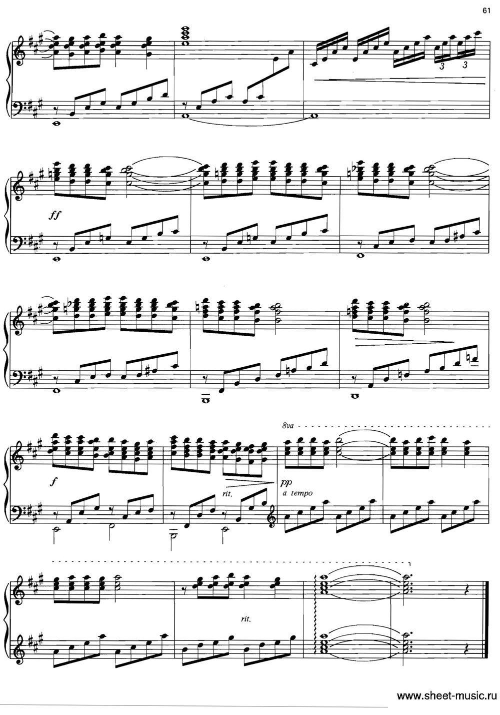 STRANGERS IN THE NIGHT钢琴曲谱（图4）