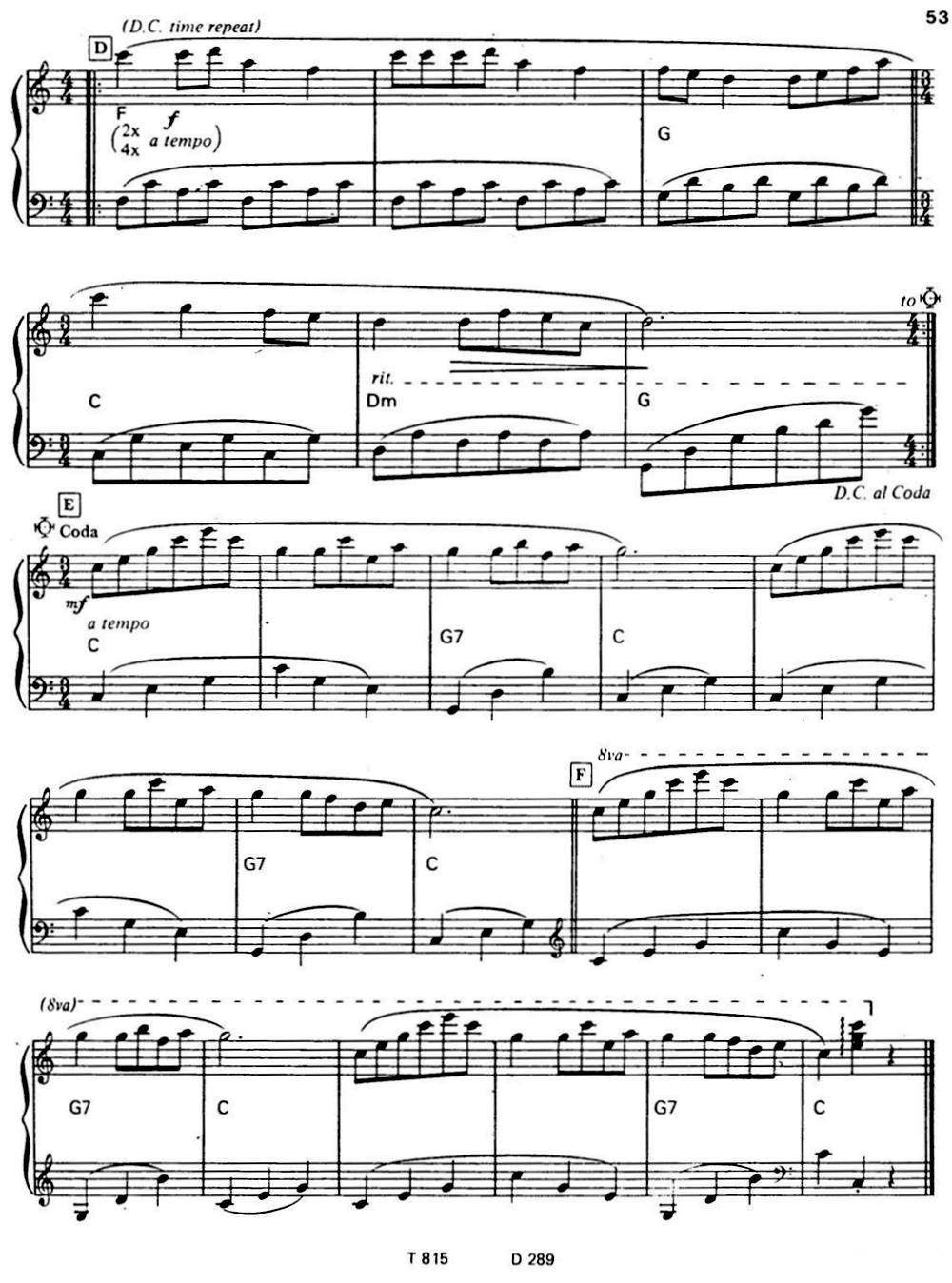 RONDO POUR UN TOUT PETIT ENFANT钢琴曲谱（图2）
