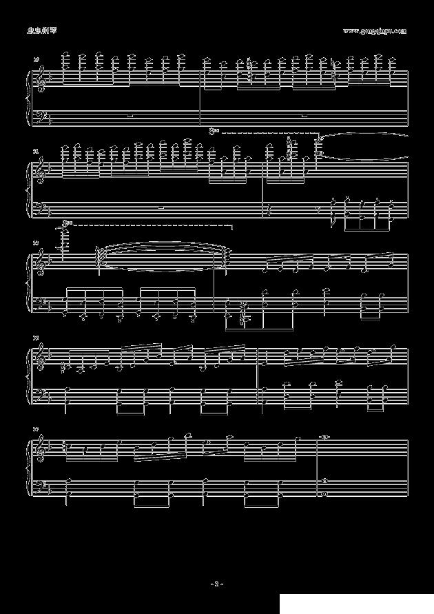 Toccata钢琴曲谱（图3）