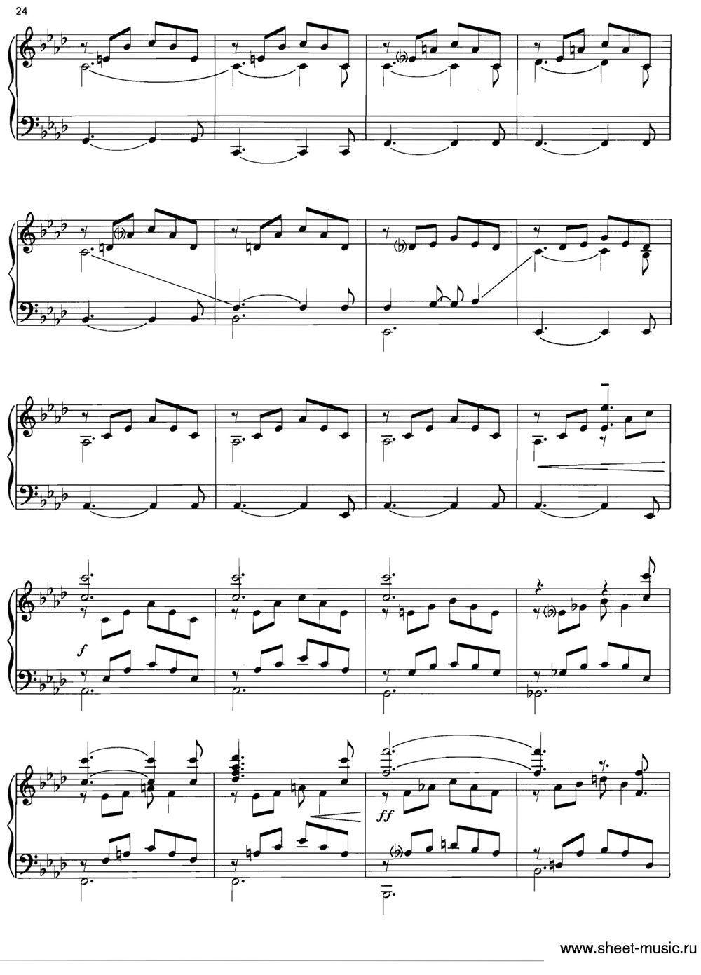 LIEBESTRAUM钢琴曲谱（图2）