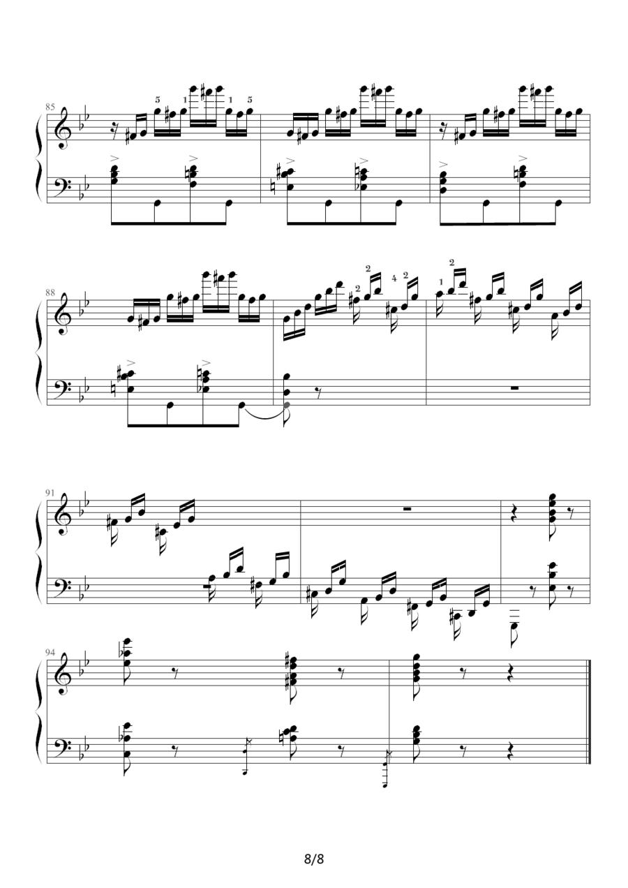 练习曲（Op.72 No.2）钢琴曲谱（图8）
