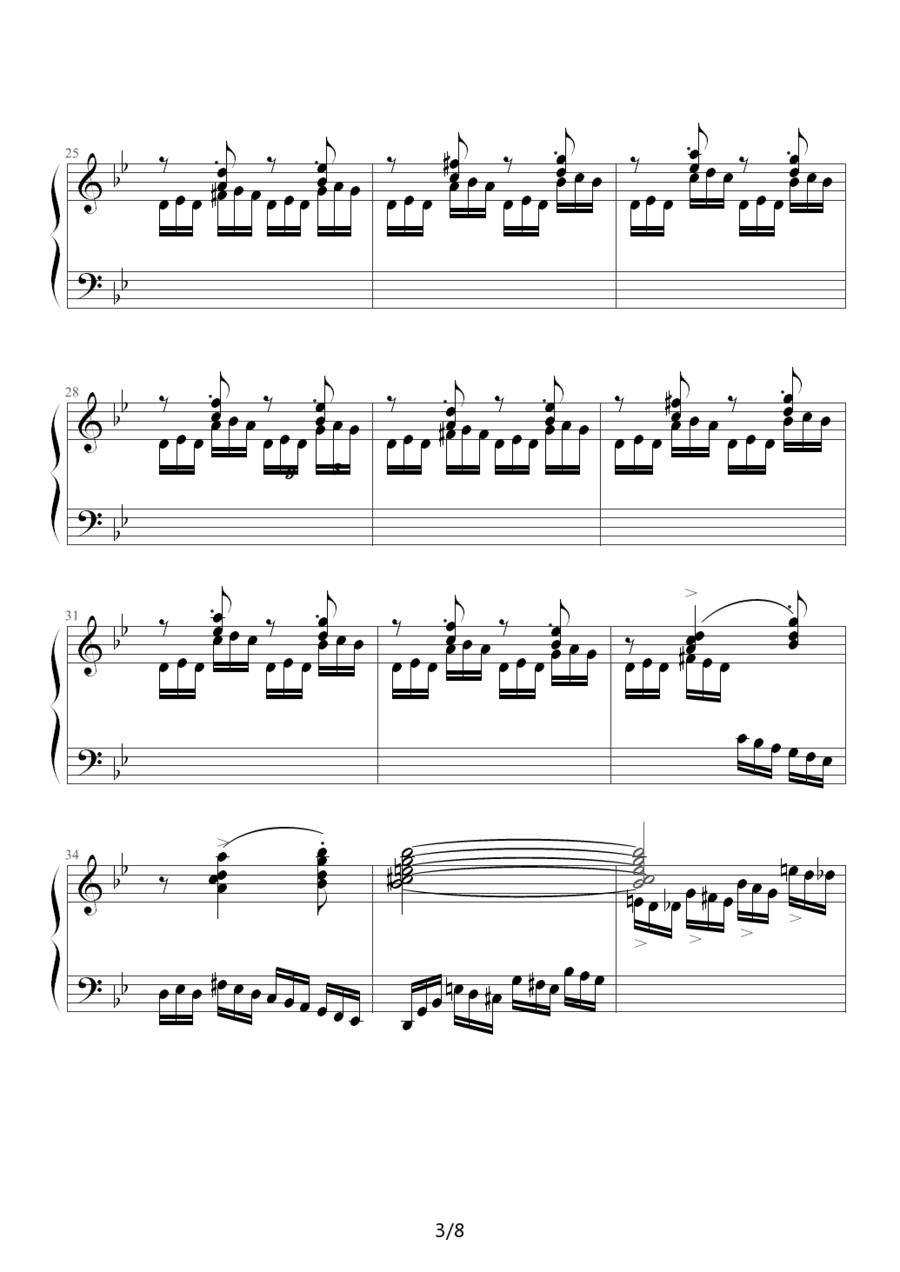 练习曲（Op.72 No.2）钢琴曲谱（图3）