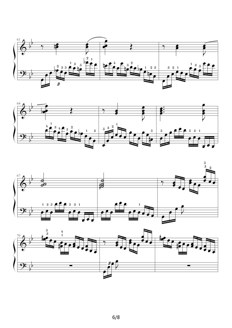 练习曲（Op.72 No.2）钢琴曲谱（图6）