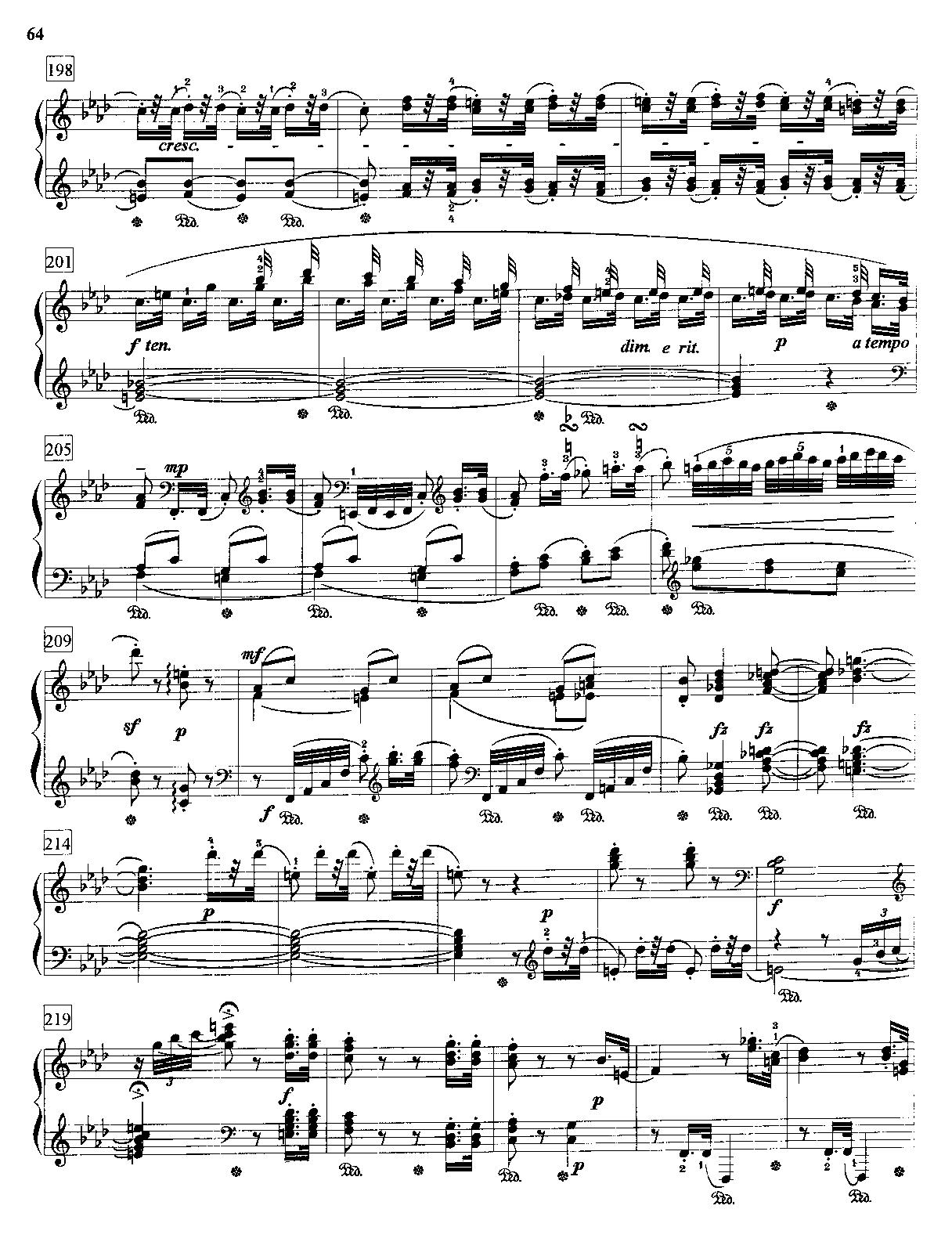 f小调变奏曲（Op.83）钢琴曲谱（图11）