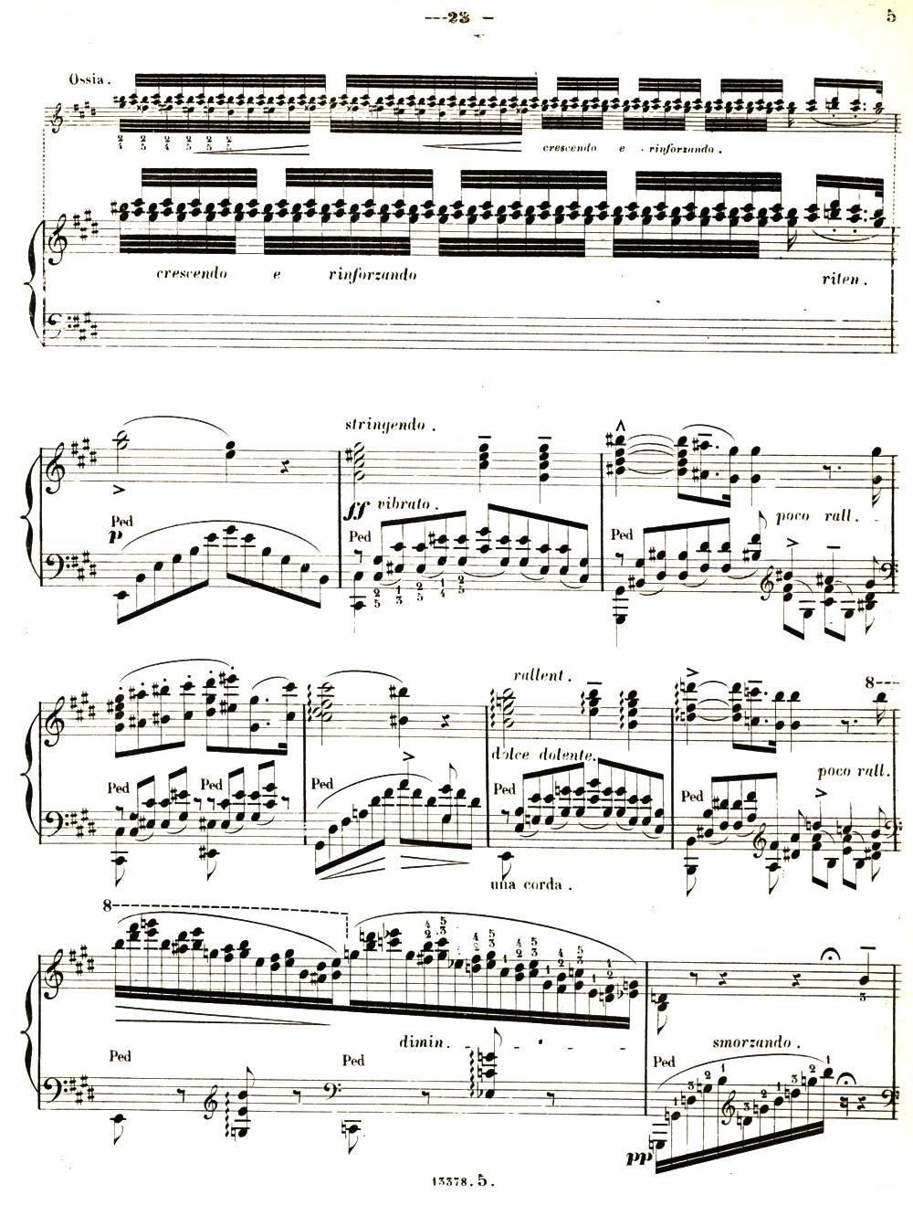 旅行岁月（第二集）意大利游记（（5.彼特拉克的十四行诗第104号 Sonetto 104 del P钢琴曲谱（图4）