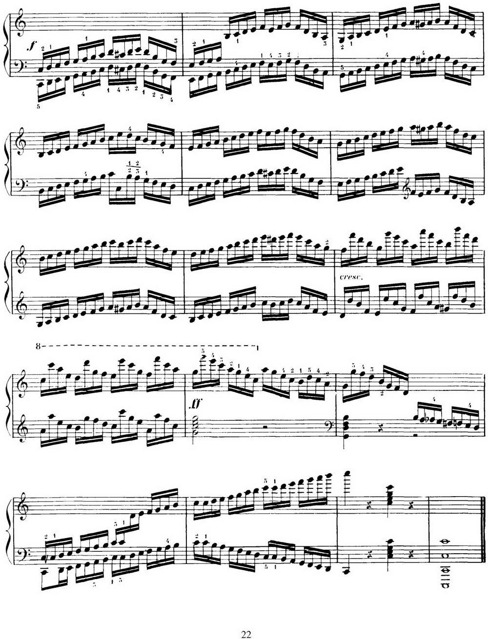 15 Etudes de Virtuosité Op.72 No.5（十五首钢琴练习曲之五）钢琴曲谱（图4）