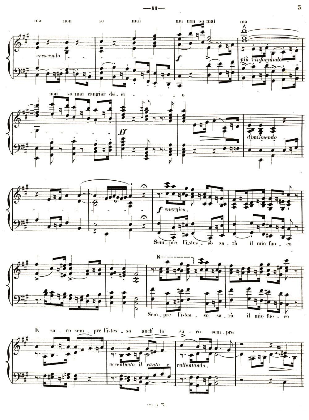 旅行岁月（第二集）意大利游记（罗沙小调 Canzometta del Salvator Rosa）钢琴曲谱（图2）