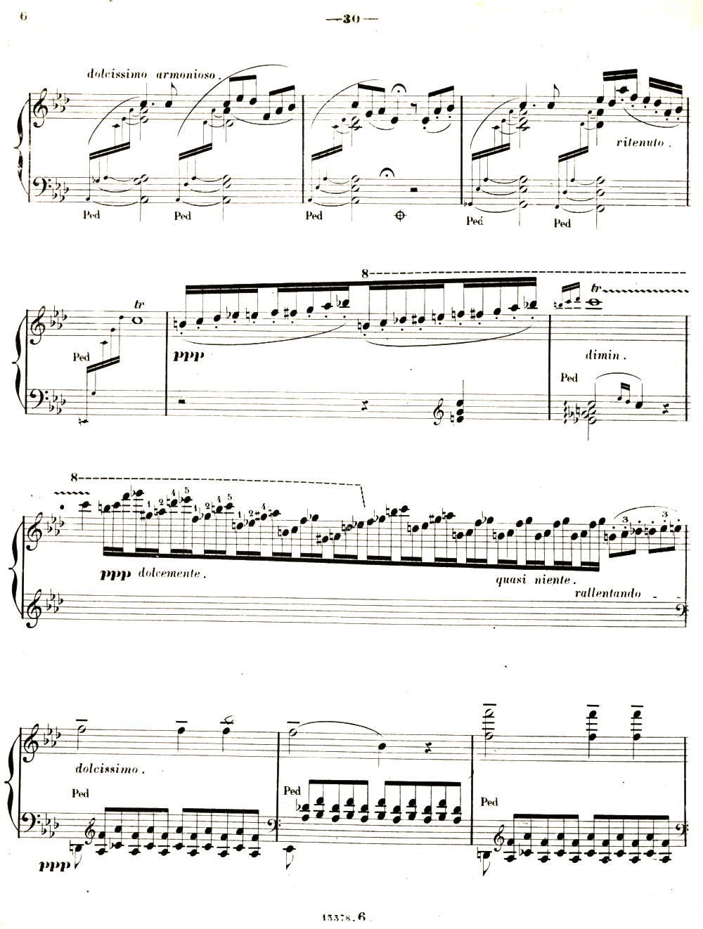 旅行岁月（第二集）意大利游记（6.彼特拉克的十四行诗第123号 Sonetto 123 del Pe钢琴曲谱（图5）