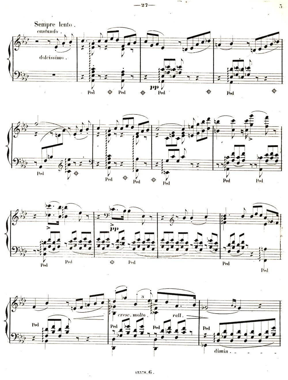 旅行岁月（第二集）意大利游记（6.彼特拉克的十四行诗第123号 Sonetto 123 del Pe钢琴曲谱（图2）