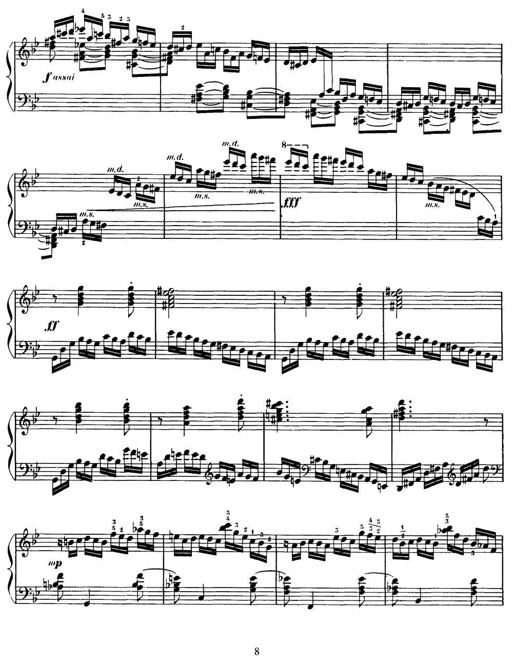 15 Etudes de Virtuosité, Op.72 No.2（十五首钢琴练习曲之二）钢琴曲谱（图3）