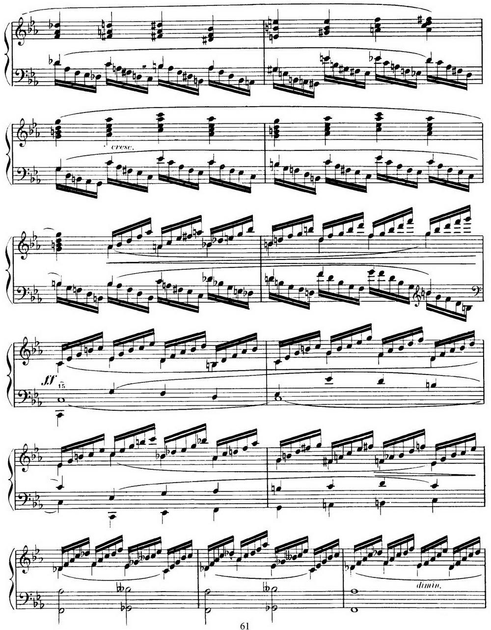 15 Etudes de Virtuosité Op.72 No.14（十五首钢琴练习曲之十四）钢琴曲谱（图3）