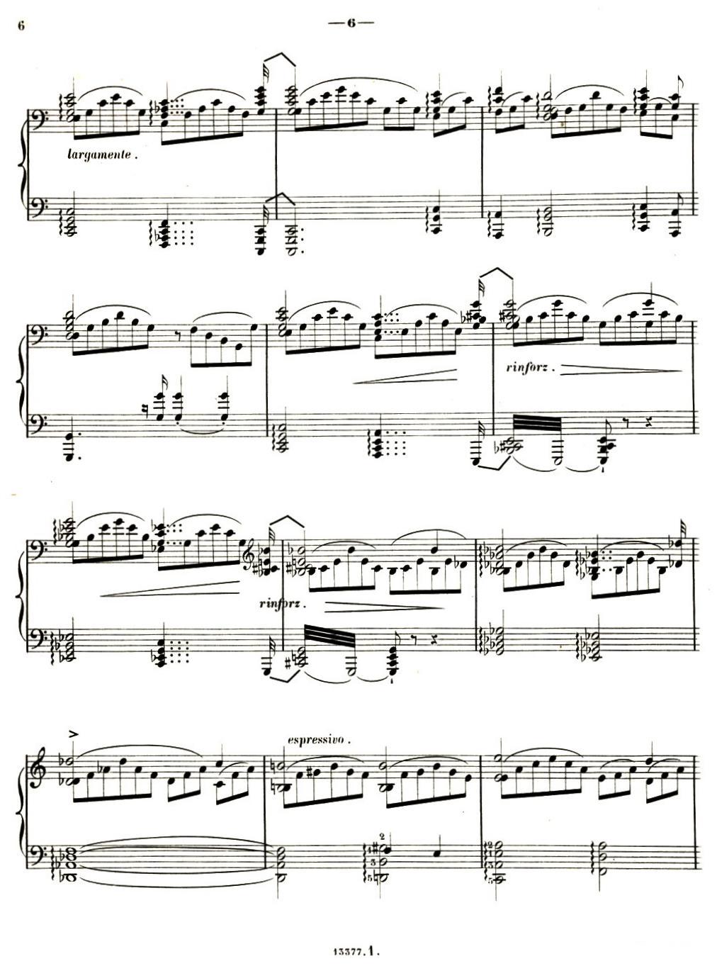 旅行岁月（第一集）瑞士游记（ 1.威廉·退尔教堂 Chapelle de Guillaume Tel钢琴曲谱（图6）