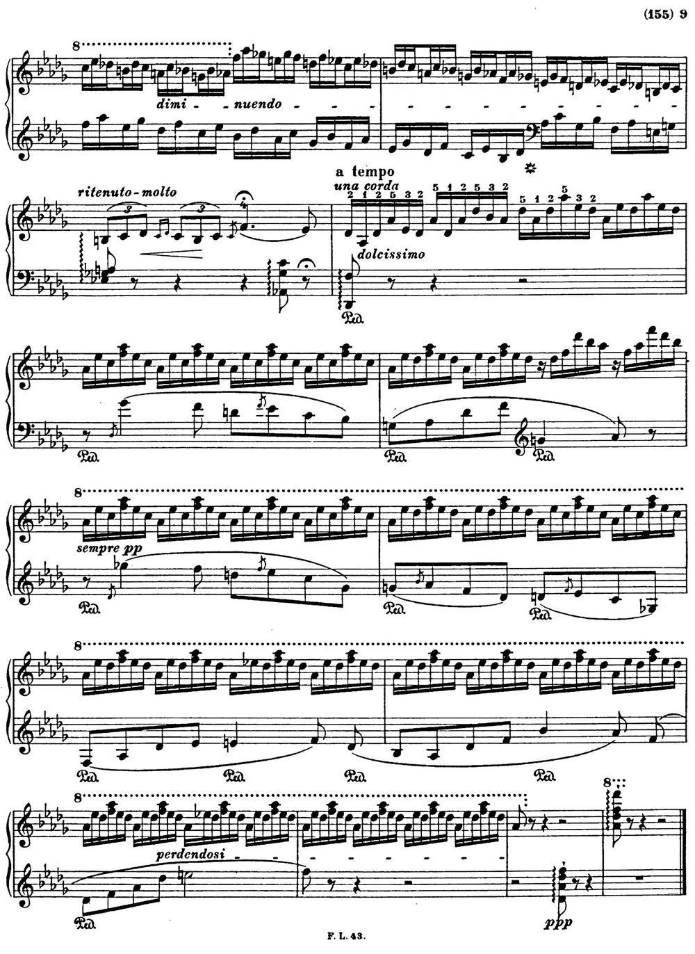 李斯特音乐会练习曲 S145（2 S145 侏儒舞 Gnomenreigen）钢琴曲谱（图8）