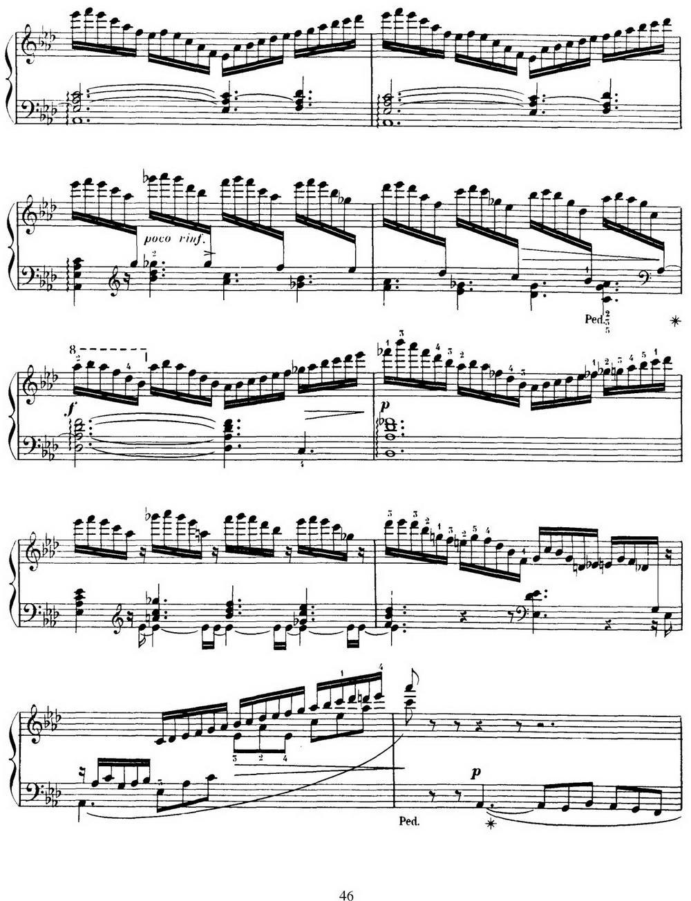 15 Etudes de Virtuosité Op.72 No.11（十五首钢琴练习曲之十一）钢琴曲谱（图2）
