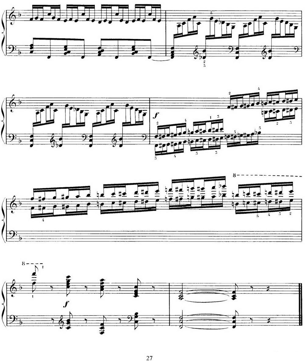 15 Etudes de Virtuosité Op.72 No.6（十五首钢琴练习曲之六）钢琴曲谱（图5）