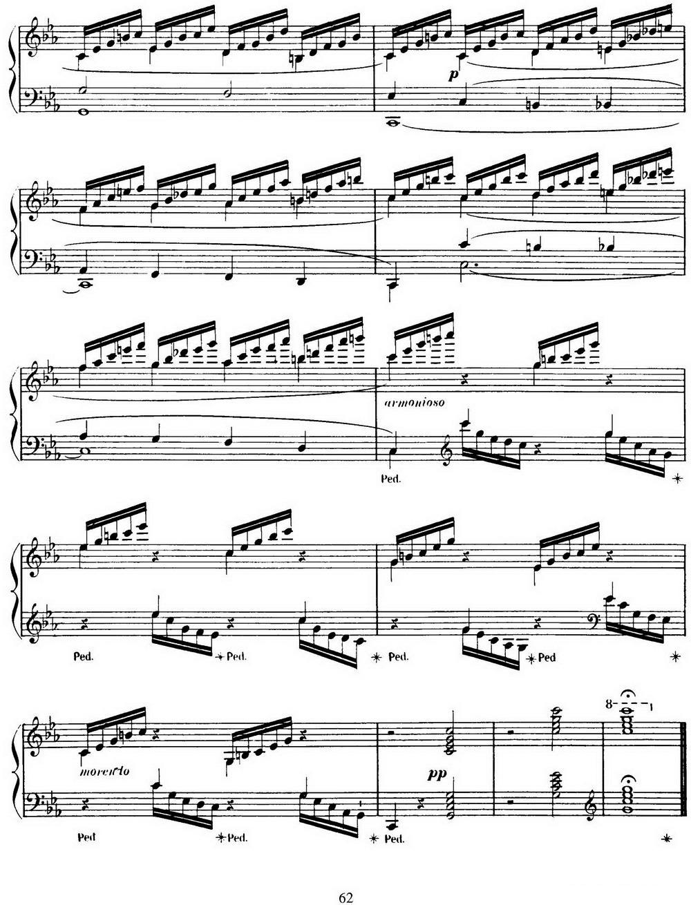15 Etudes de Virtuosité Op.72 No.14（十五首钢琴练习曲之十四）钢琴曲谱（图4）