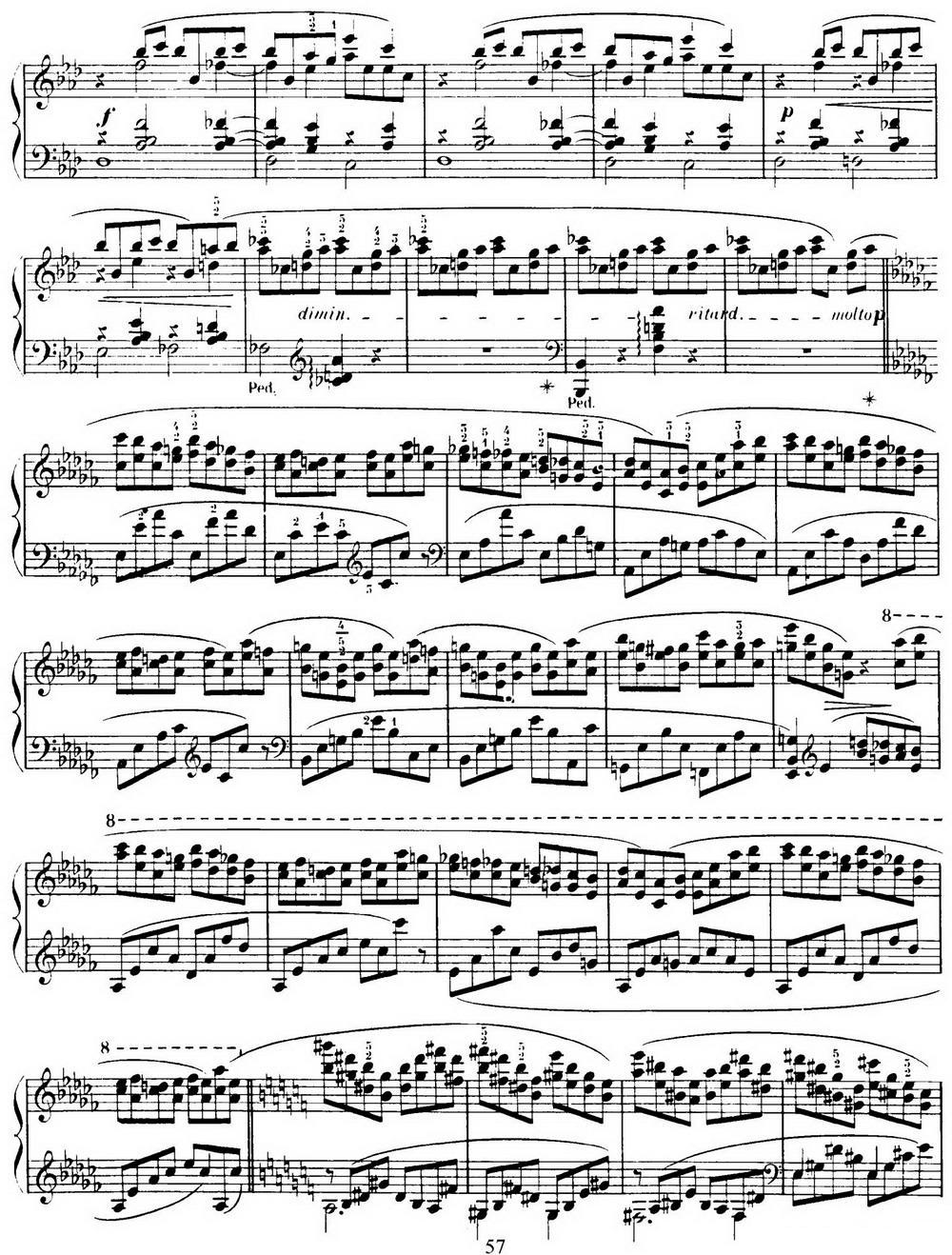 15 Etudes de Virtuosité Op.72 No.13（十五首钢琴练习曲之十三）钢琴曲谱（图4）
