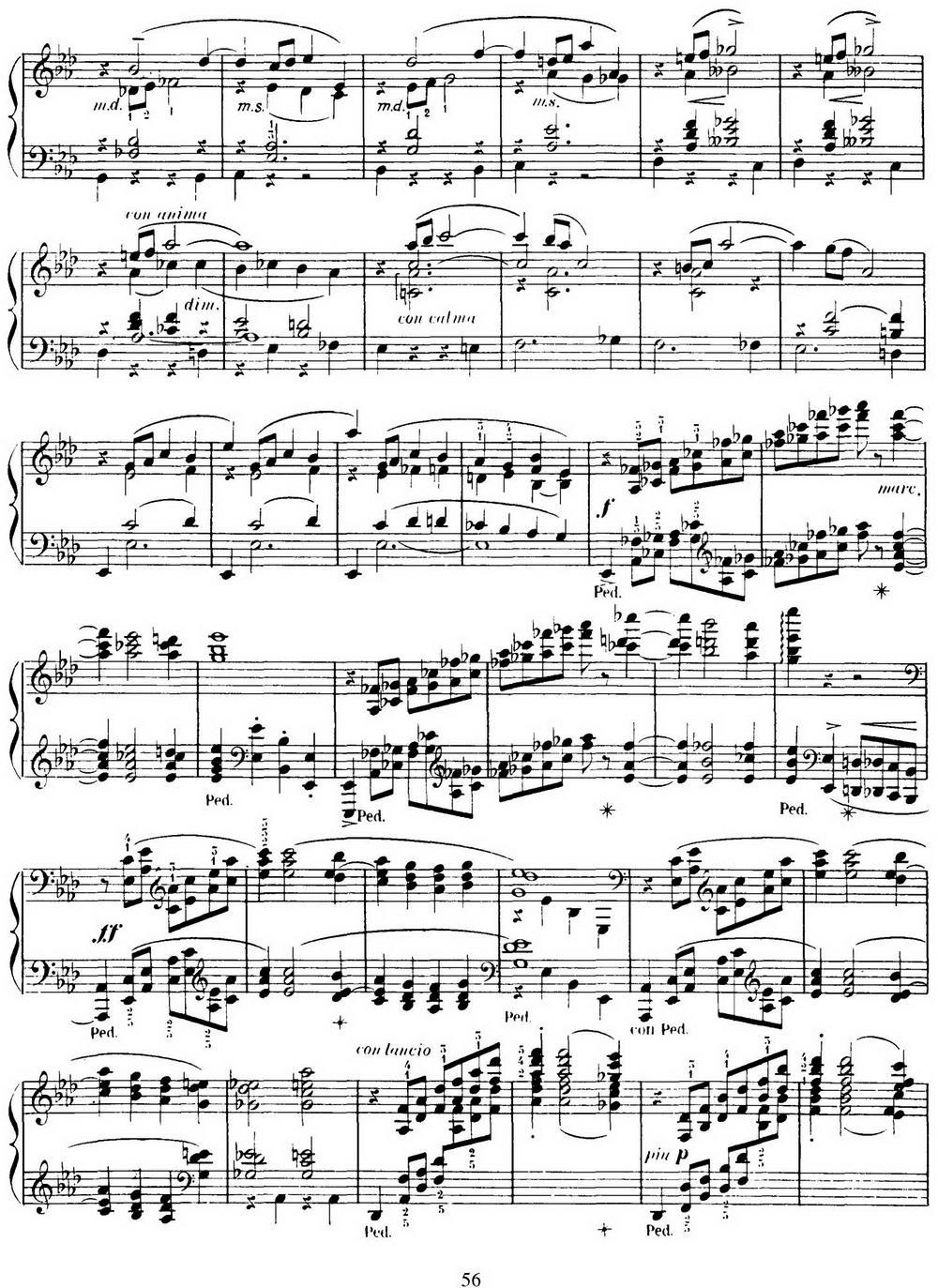 15 Etudes de Virtuosité Op.72 No.13（十五首钢琴练习曲之十三）钢琴曲谱（图3）