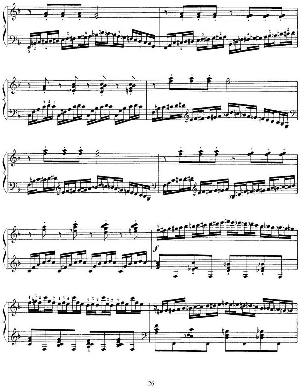15 Etudes de Virtuosité Op.72 No.6（十五首钢琴练习曲之六）钢琴曲谱（图4）
