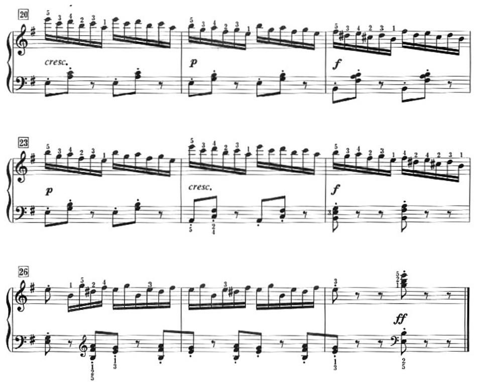 50首莱蒙钢琴练习曲 作品37（NO.22）钢琴曲谱（图2）