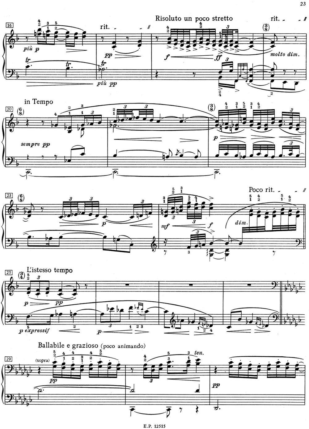 德彪西12首钢琴练习曲（3 四度练习v1.0 quartes）钢琴曲谱（图2）