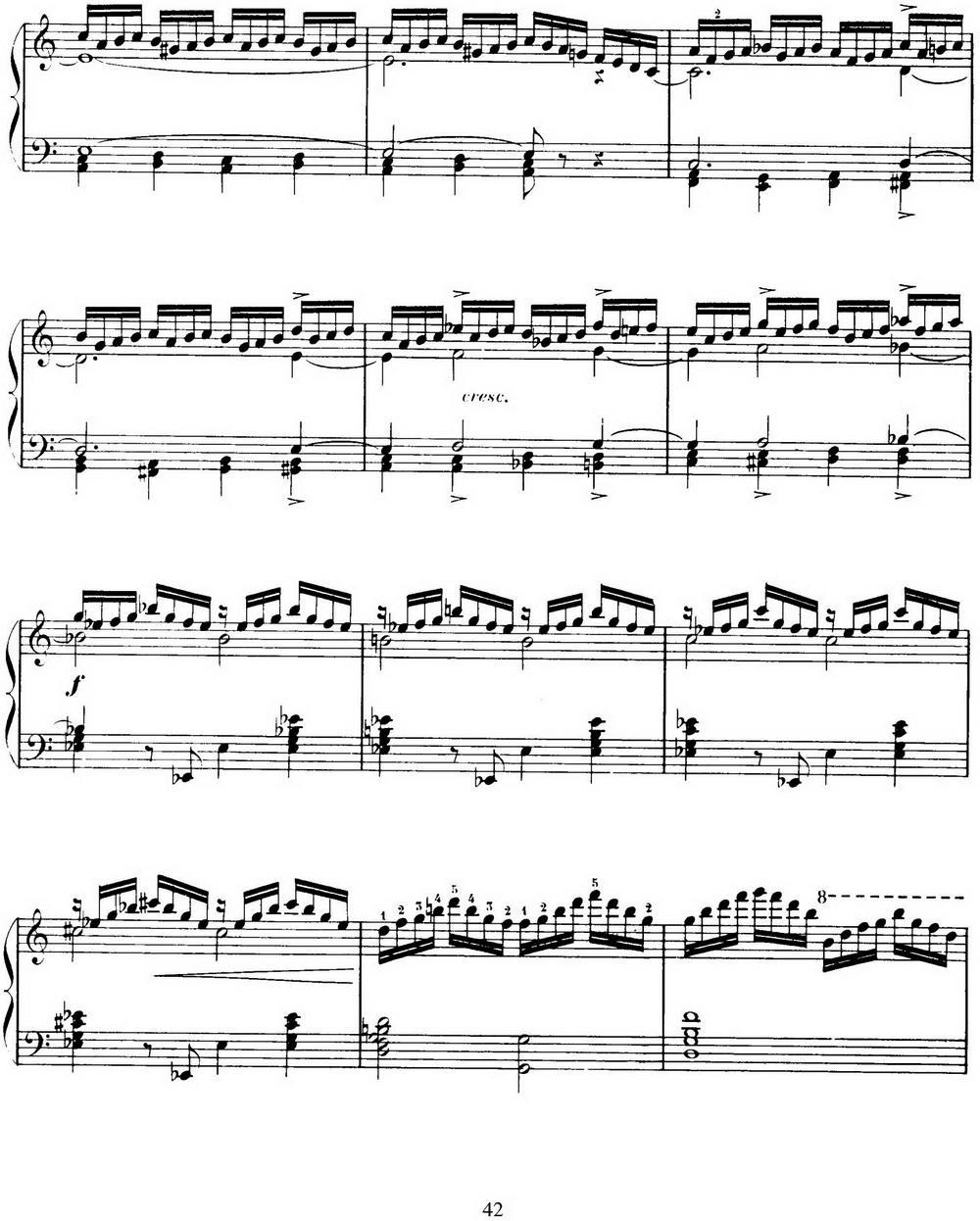 15 Etudes de Virtuosité Op.72 No.10（十五首钢琴练习曲之十）钢琴曲谱（图2）